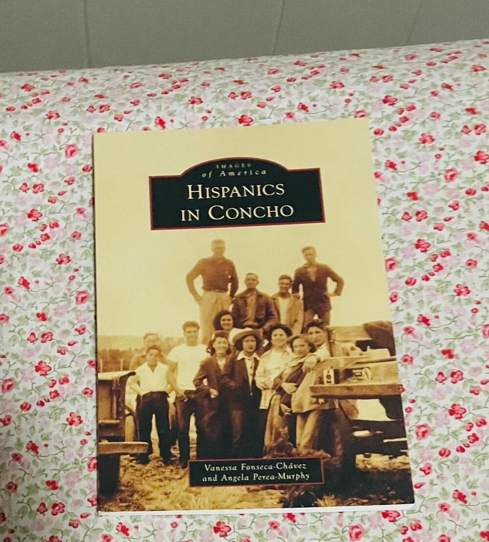 Hispanics in Concho AZ History Book New